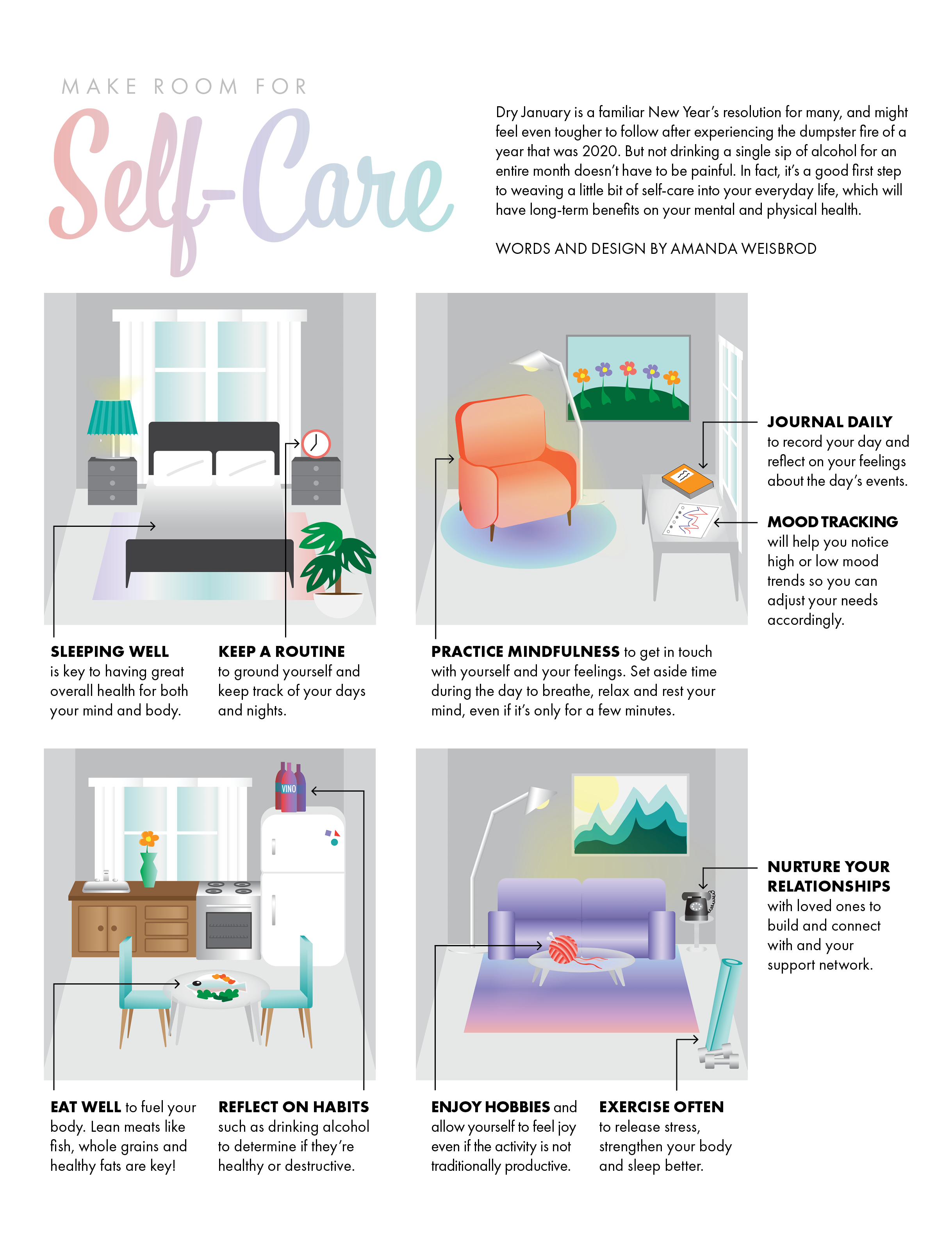 Self Care Illustration