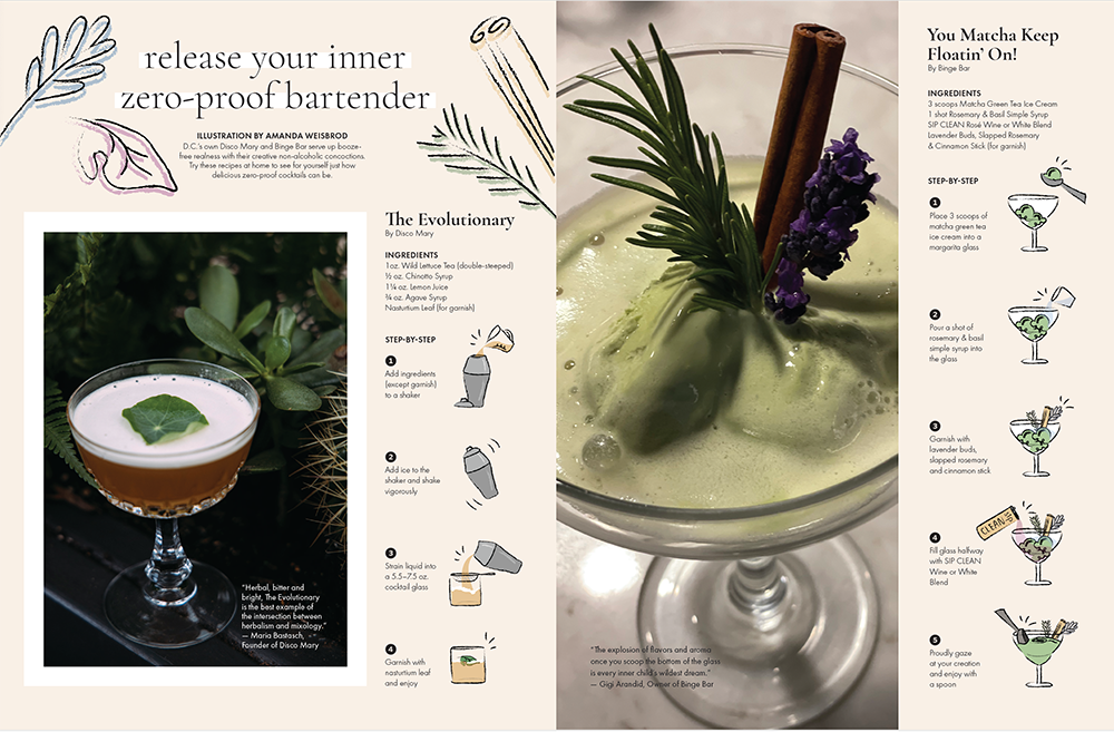 Cocktail Recipes Illustration
